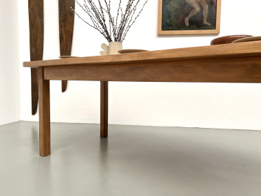Table de ferme en hêtre massif, vue 34