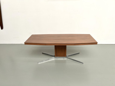 Table basse Hüba, Suisse, piétement en croix 1971, vue 10