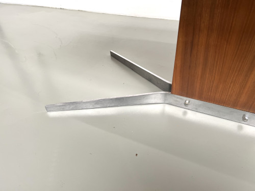 Table basse Hüba, Suisse, piétement en croix 1971, vue 12