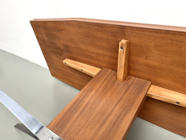 Table basse Hüba, Suisse, piétement en croix 1971, vue 15
