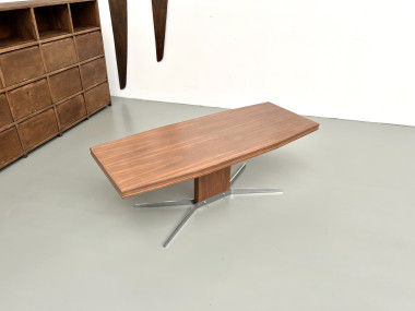 Table basse Hüba, Suisse, piétement en croix 1971, vue 18