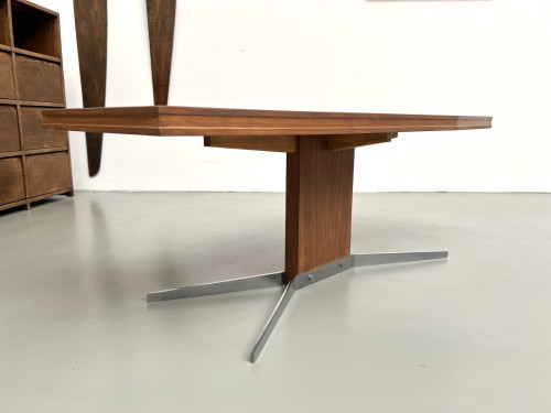 Table basse Hüba, Suisse, piétement en croix 1971, vue 20
