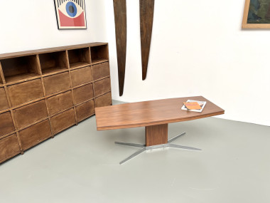 Table basse Hüba, Suisse, piétement en croix 1971, vue 21