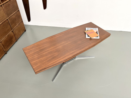 Table basse Hüba, Suisse, piétement en croix 1971, vue 23