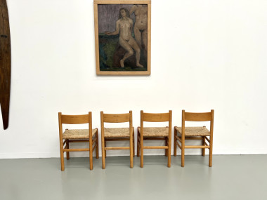 4 chaises Johan van Heuvel pour Ad Vorm, vue 14