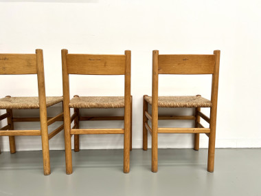 4 chaises Johan van Heuvel pour Ad Vorm, vue 15