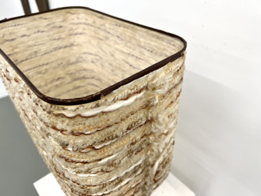 Lampe brutaliste d'inspiration Tormos – années 70, vue 11