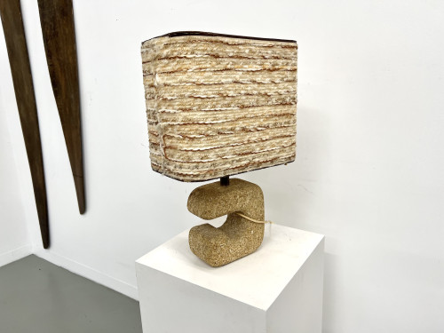 Lampe brutaliste d'inspiration Tormos – années 70, vue 13