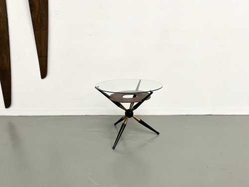 Table basse moderniste italienne, années 50, vue 1