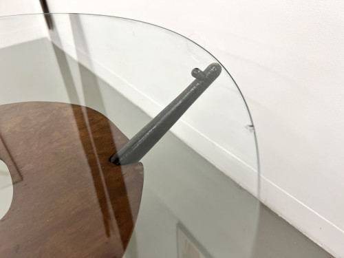 Table basse moderniste italienne, années 50, vue 8