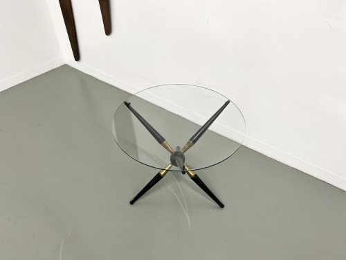 Table basse moderniste italienne, années 50, vue 9