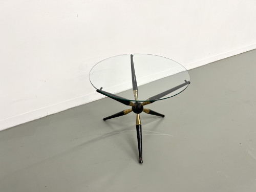 Table basse moderniste italienne, années 50, vue 11