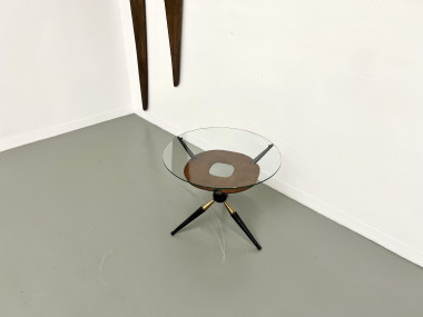 Table basse moderniste italienne, années 50, vue 12