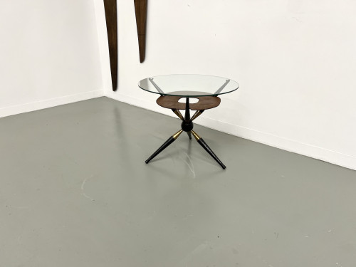 Table basse moderniste italienne, années 50, vue 14