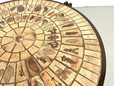 Table basse "Les Herbiers" par Roger Capron, vue 6