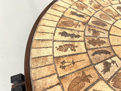 Table basse "Les Herbiers" par Roger Capron, vue 9
