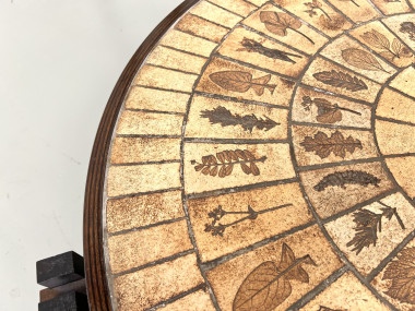 Table basse "Les Herbiers" par Roger Capron, vue 9