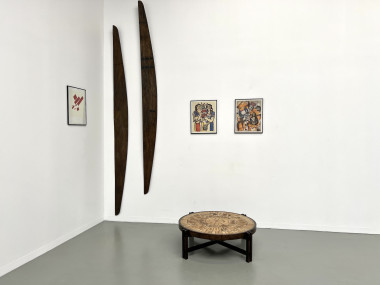 Table basse "Les Herbiers" par Roger Capron, vue 13