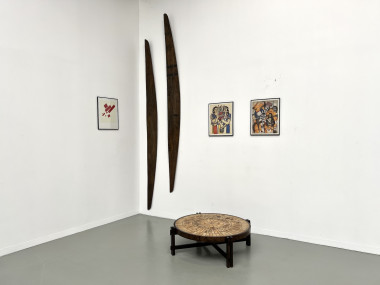 Table basse "Les Herbiers" par Roger Capron, vue 14