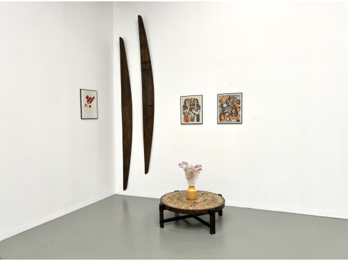 Table basse "Les Herbiers" par Roger Capron, vue 15