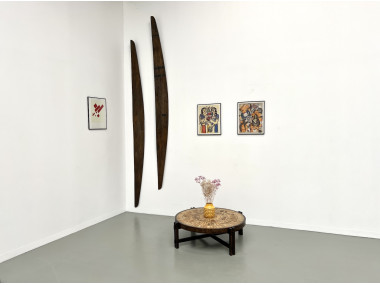 Table basse "Les Herbiers" par Roger Capron, vue 15