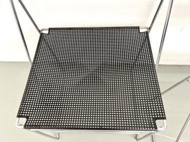 Série de 6 chaises Nuova X-Line, 1977, vue 13