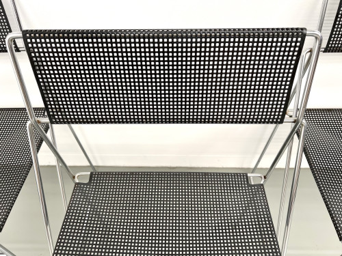 Série de 6 chaises Nuova X-Line, 1977, vue 14