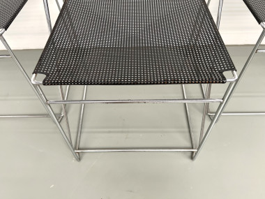 Série de 6 chaises Nuova X-Line, 1977, vue 19