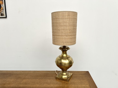 Lampe de table vintage en laiton, vue 13