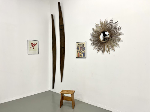 Miroir oeil de sorcière, CIRCA 1950, vue 2