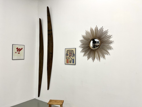 Miroir oeil de sorcière, CIRCA 1950, vue 3
