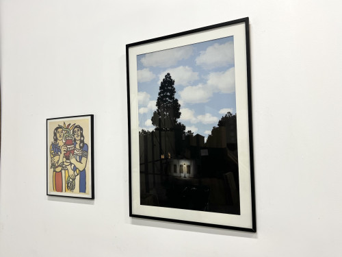 Affiche "L'empire des lumières" René Magritte, vue 4