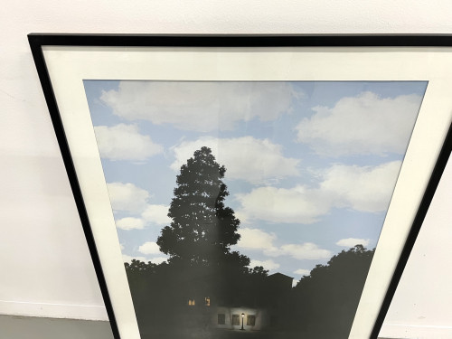 Affiche "L'empire des lumières" René Magritte, vue 8