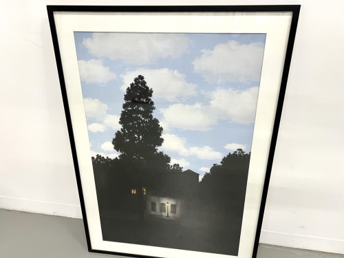 Affiche "L'empire des lumières" René Magritte, vue 9