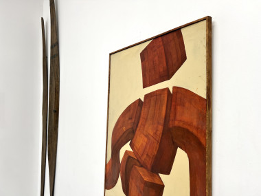 Peinture "Corps totem en torsion", vue 9