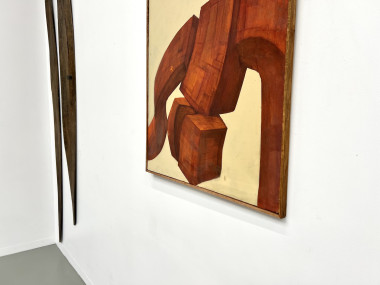 Peinture "Corps totem en torsion", vue 10