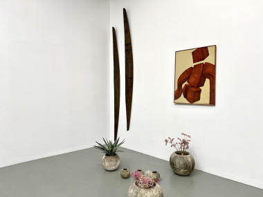 Peinture "Corps totem en torsion", vue 11