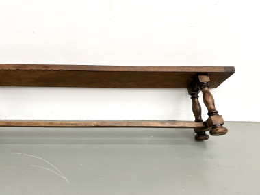 Banc à piétement balustre, circa 1950, vue 14