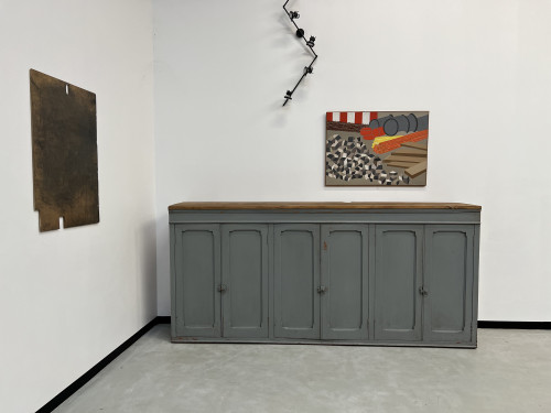 Enfilade d'atelier XXL des années 50, vue 1