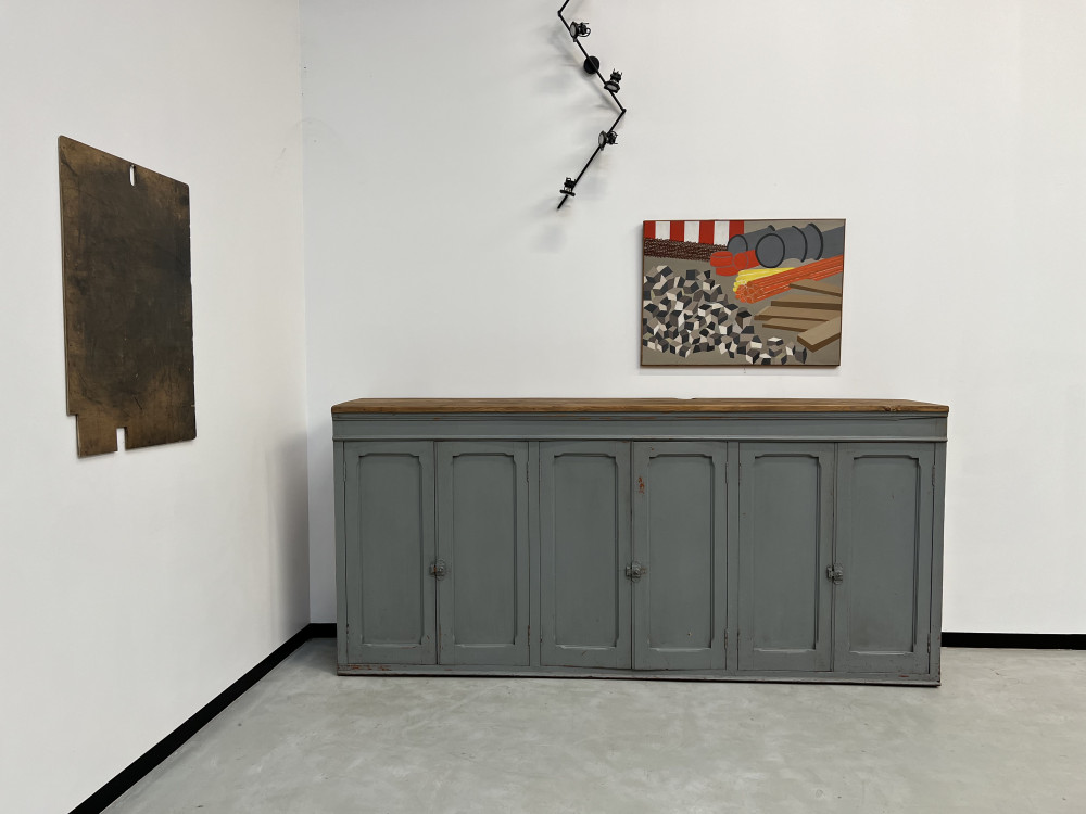 Enfilade d'atelier XXL des années 50, vue 1
