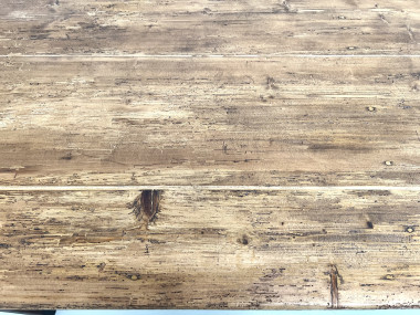Table de ferme en pin des années 50, vue 15
