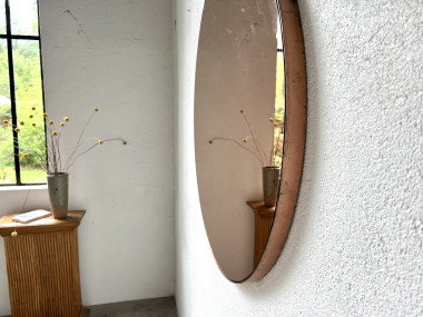 Miroir rond au mercure, 1970, vue 6