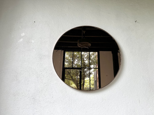 Miroir rond au mercure, 1970, vue 11