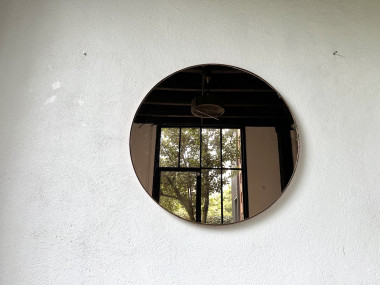 Miroir rond au mercure, 1970, vue 11