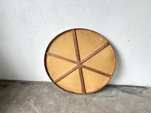Miroir rond au mercure, 1970, vue 13