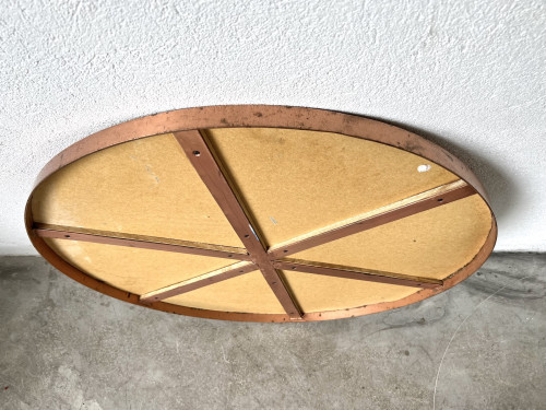 Miroir rond au mercure, 1970, vue 14