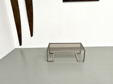 Table basse moderniste, circa 1970, vue 3