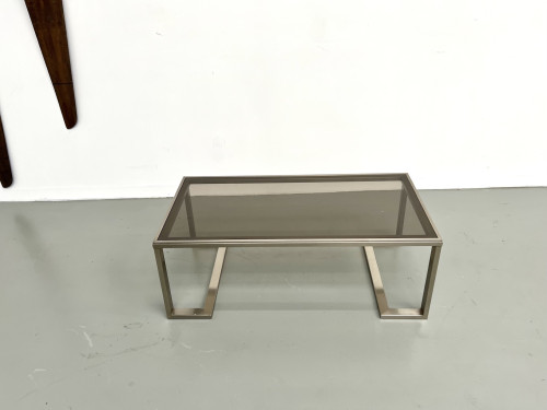 Table basse moderniste, circa 1970, vue 4