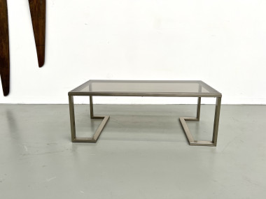 Table basse moderniste, circa 1970, vue 5