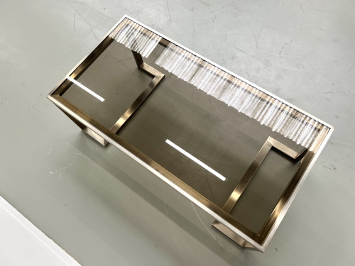 Table basse moderniste, circa 1970, vue 11